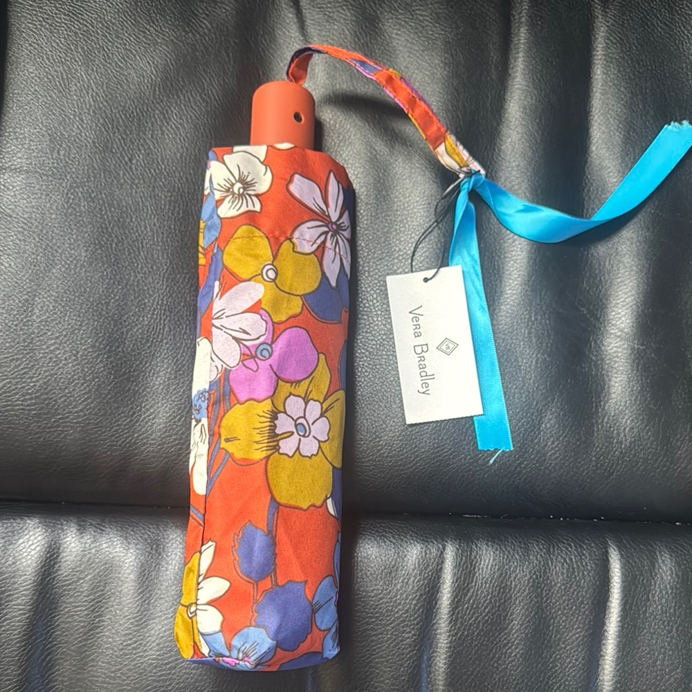 Vera Bradley Colorful Floral Umbrella